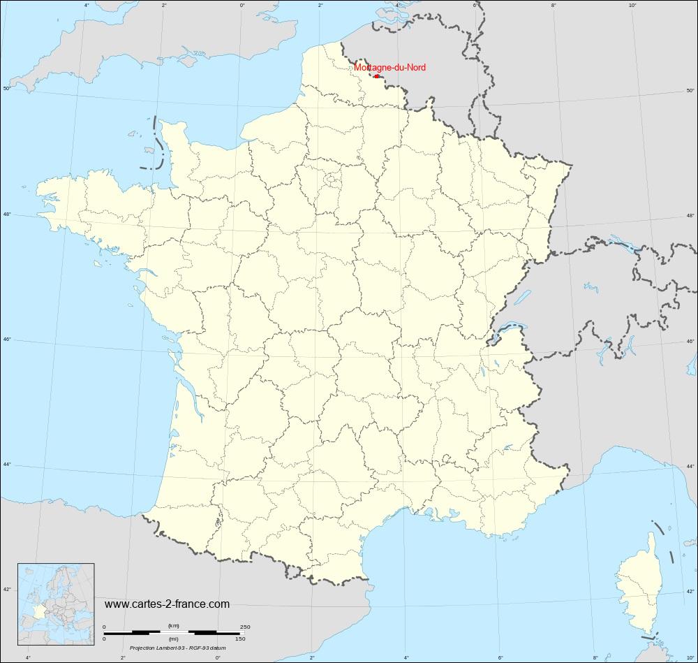 Mortagne-du-Nord sur Limites des départements