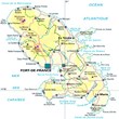 Carte du département Martinique