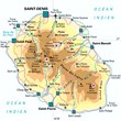 Carte du département La Réunion
