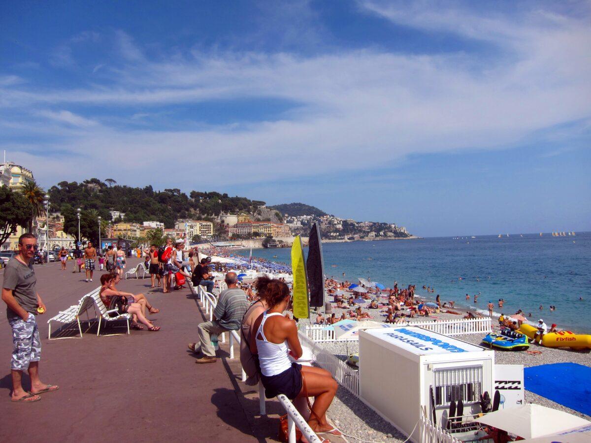 Promenade des Anglais, Nice - baie des Anges