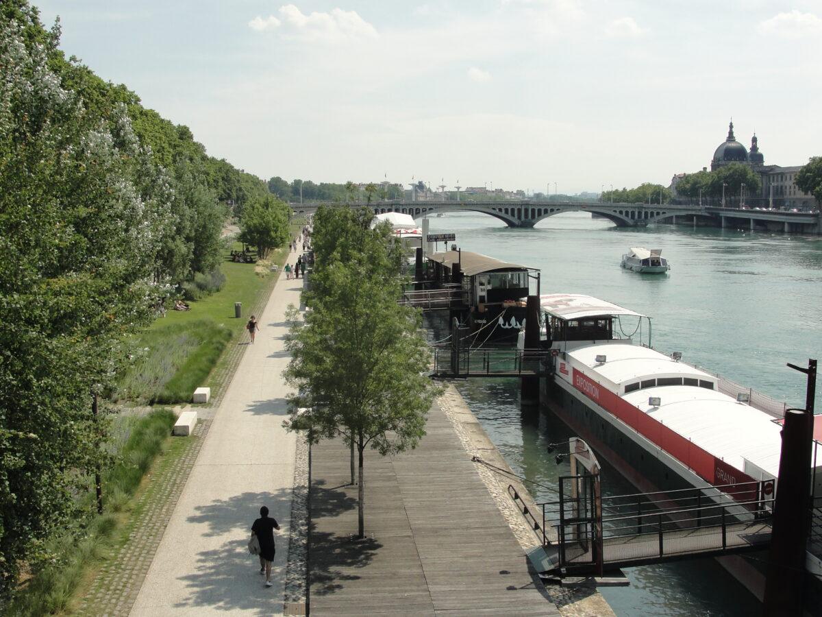 Quais du Rhône à Lyon