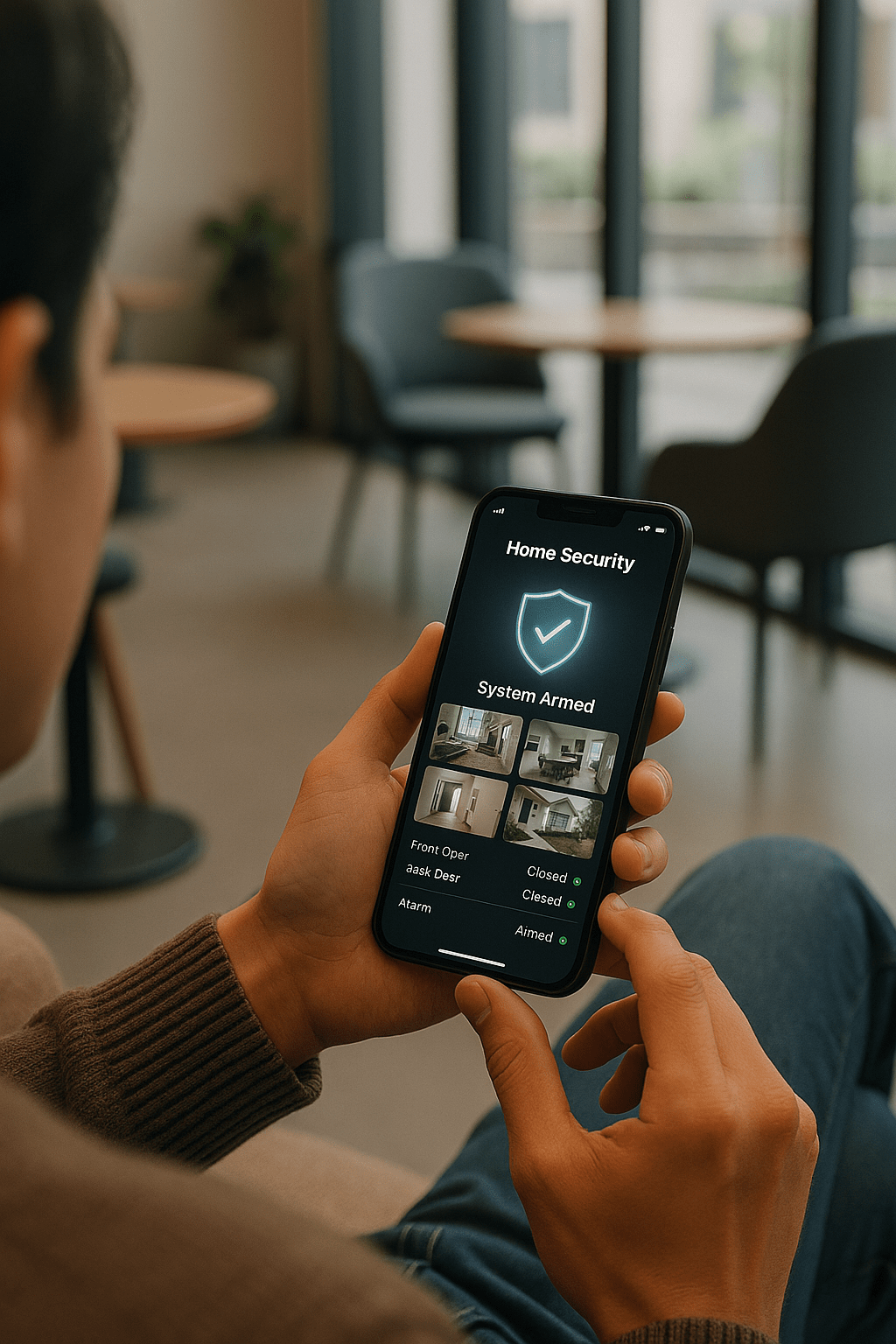 Control remoto de la alarma vía aplicación móvil