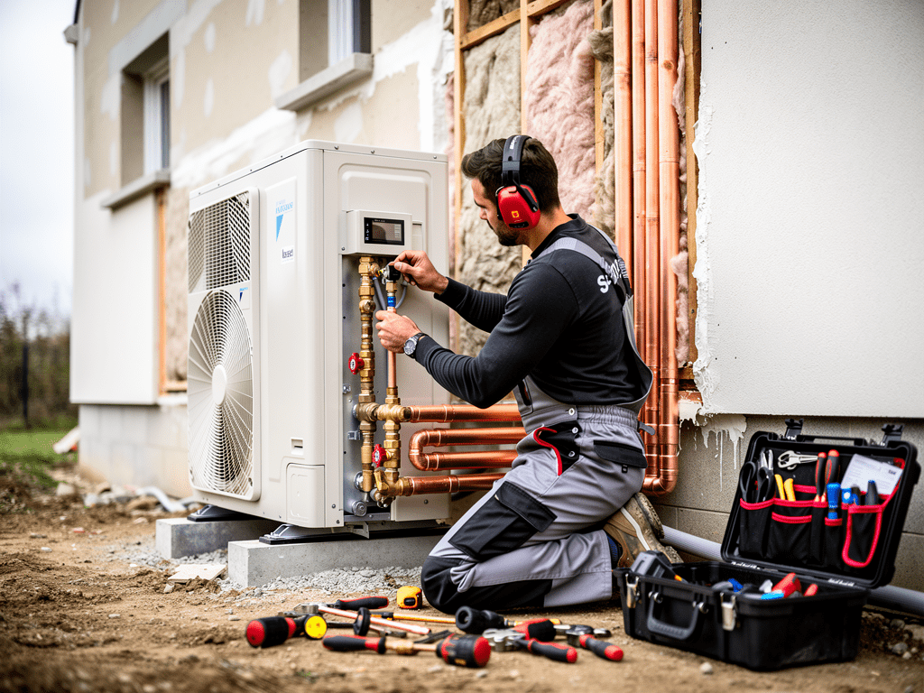 Installation de pompe à chaleur par un plombier-chauffagiste, un débouché majeur de la rénovation énergétique