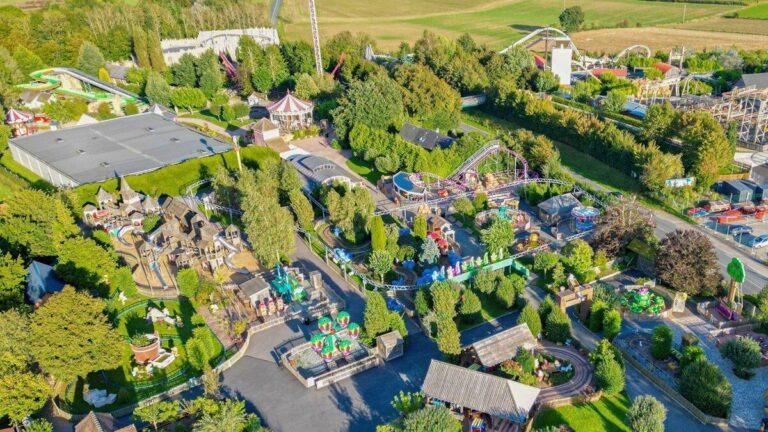 Vue aérienne du Parc du Bocasse en Normandie