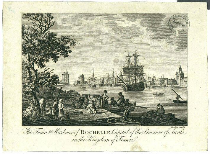 Puerto Viejo de La Rochelle, destino Francia noviembre, con sus barcos y fachadas atlánticas