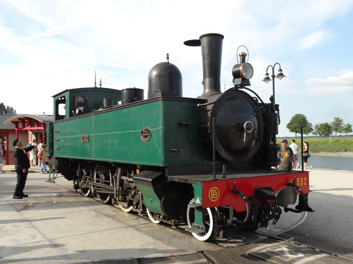 Locomotive à vapeur du Chemin de Fer de la Baie de Somme