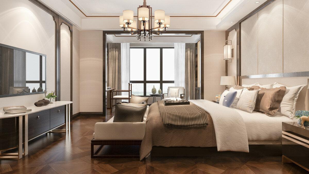 chambre hôtel de luxe